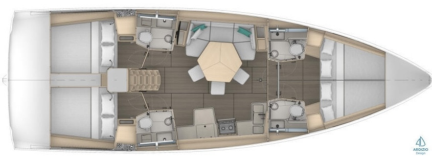 Yacht DUFOUR - 44 "Funk"