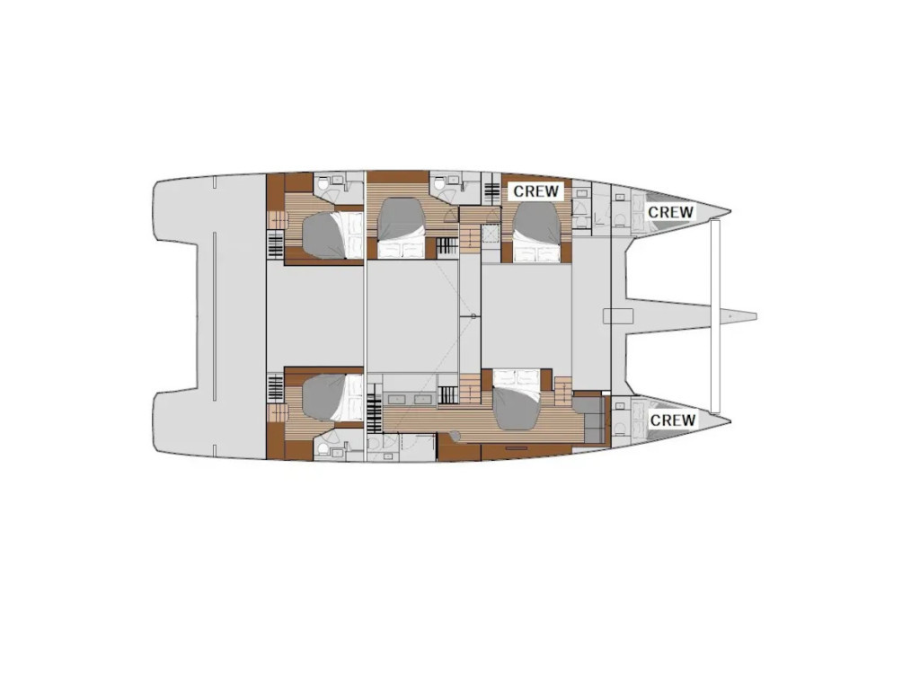 Yacht FOUNTAINE PAJOT - Alegria 67 "Premium +"