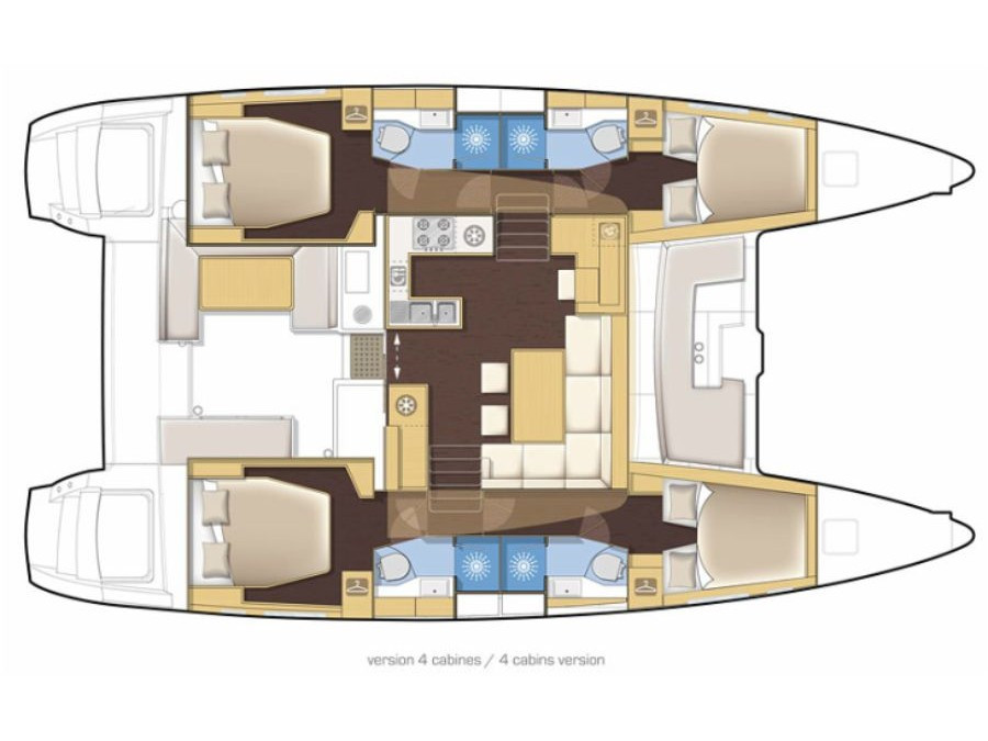 Yacht LAGOON - 450 F "Corona Borealis"