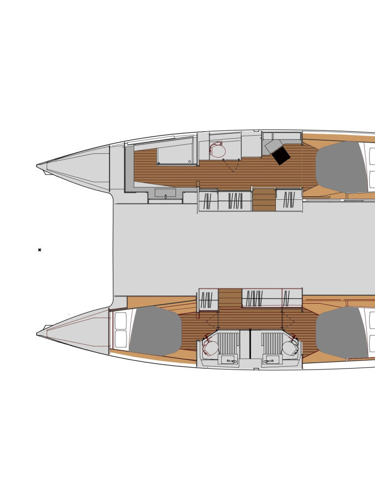 Yacht FOUNTAINE PAJOT - Astrea 42 "Bollinger"