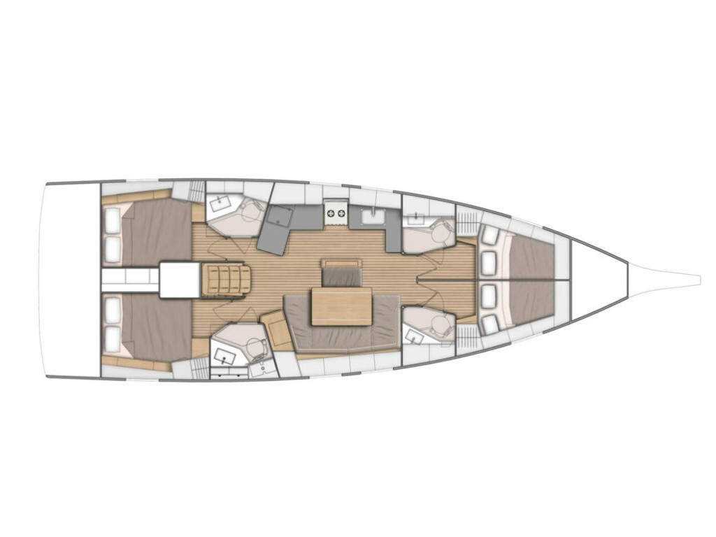 Yacht BENETEAU - Oceanis 46.1 "Maracuja"