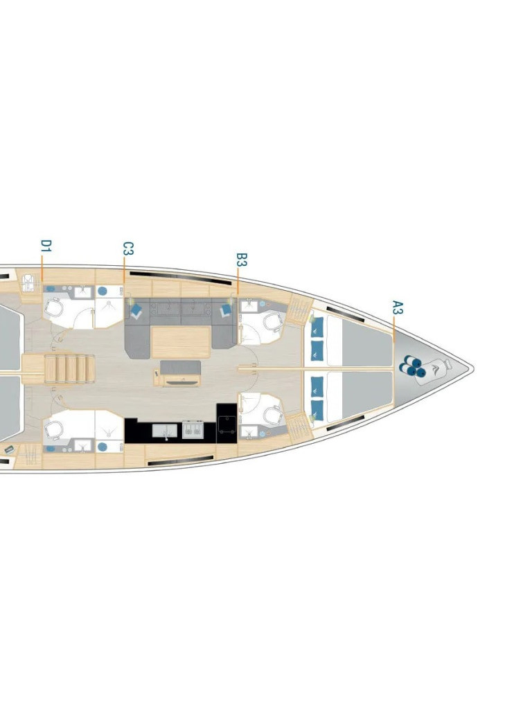 Yacht HANSE - 460 "Okeanida"