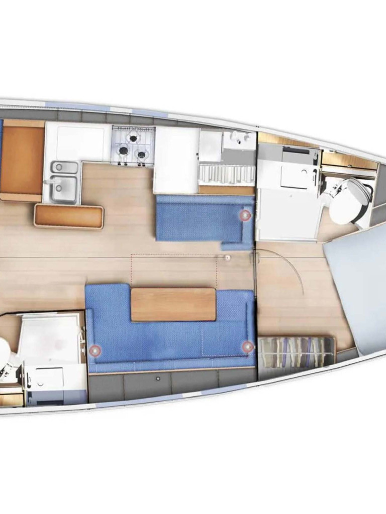 Yacht JEANNEAU - Sun Odyssey 410 "Evelina"