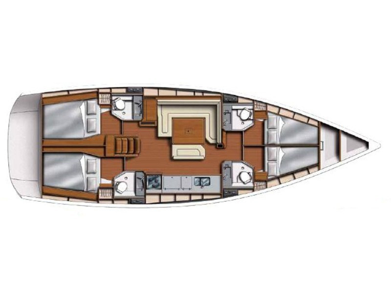 Yacht JEANNEAU - Sun Odyssey 469 "Kos 469.1"