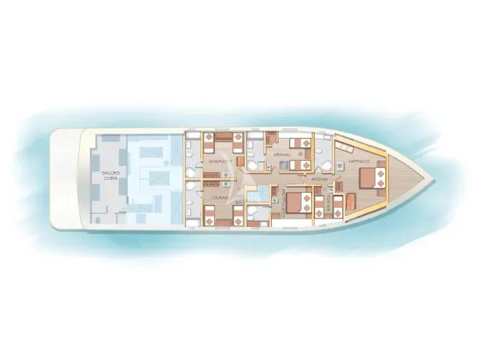 Yacht SALTED FIBER WORKS - Luxury Motor Yacht "Alice"