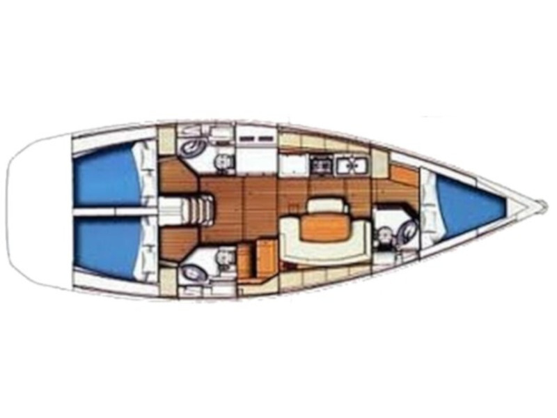 Yacht BENETEAU - Cyclades 43.3 "Tecno Sail"