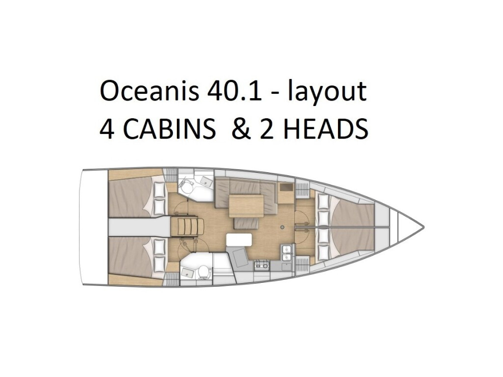 Yacht BENETEAU - Oceanis 40.1 "Enosim"
