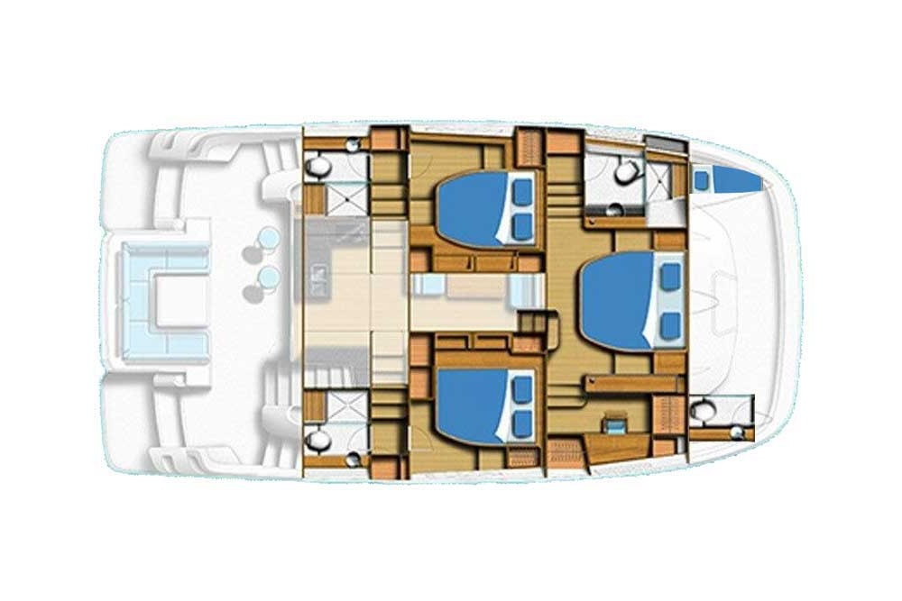 Yacht AQUILA YACHTS - 44 "Adriatic Z"
