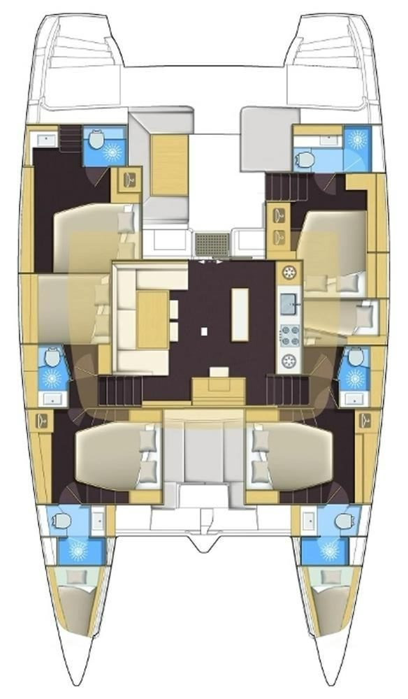 Yacht LAGOON - 52 F "Jolie"