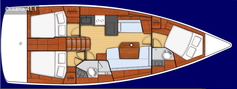 Yacht BENETEAU - Oceanis 41.1 "Aginor"