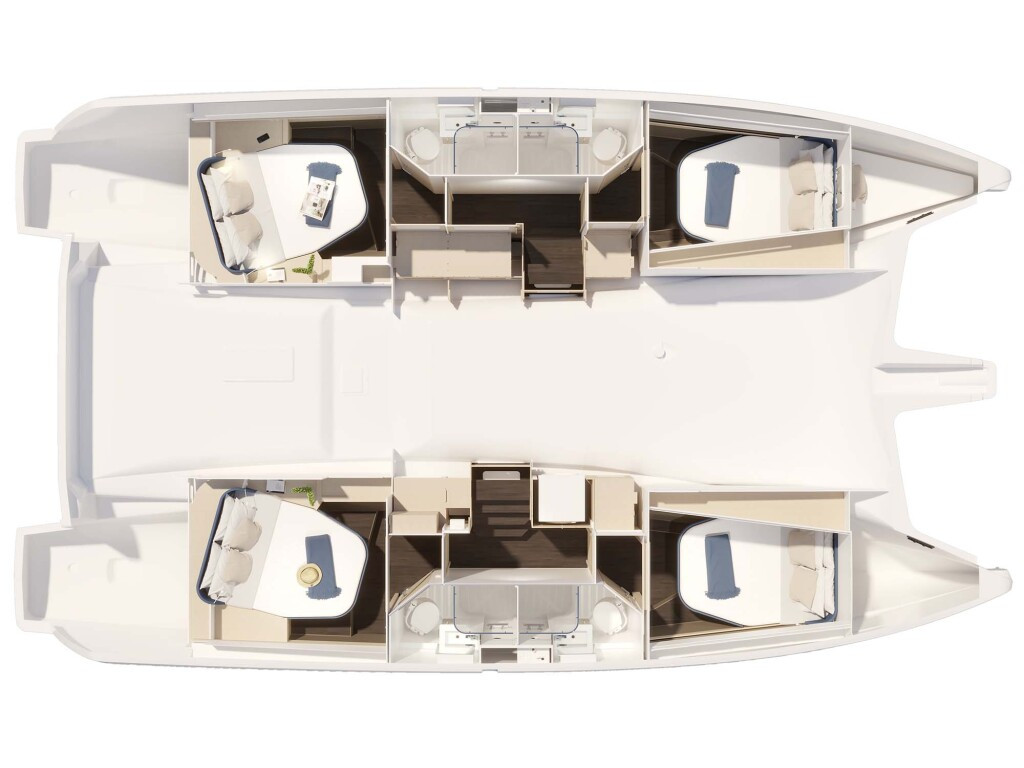 Yacht FOUNTAINE PAJOT - 44 "Adela"