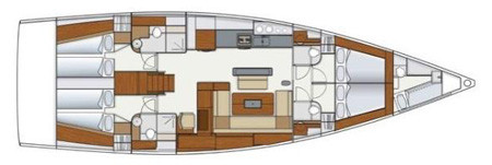 Yacht HANSE - 575 "Ifestos"