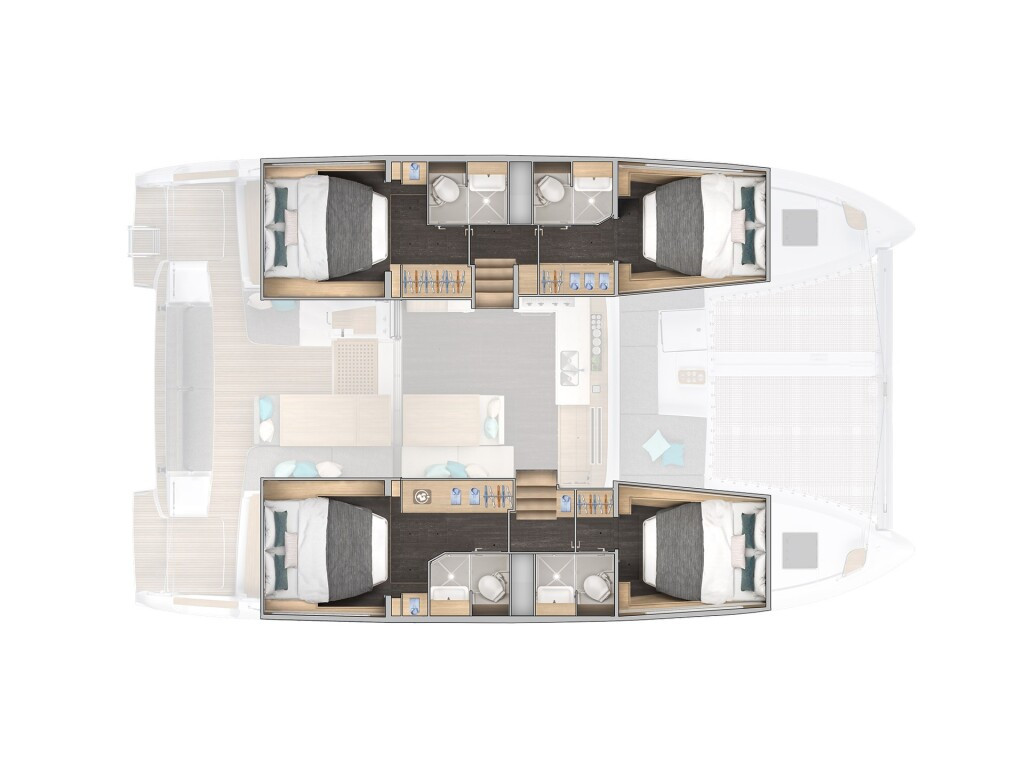 Yacht LAGOON - 43 "Emerald"