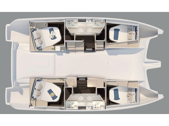 Yacht FOUNTAINE PAJOT - 41 "Stefania"