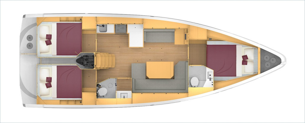 Yacht BAVARIA - C42 "Fiona"