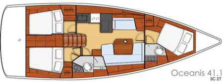 Yacht BENETEAU - Oceanis 41.1 "Ioanna"