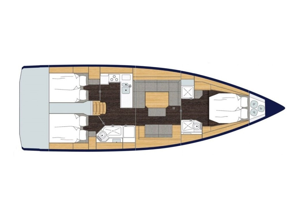 Yacht BAVARIA - C45 Style "Mina 52"