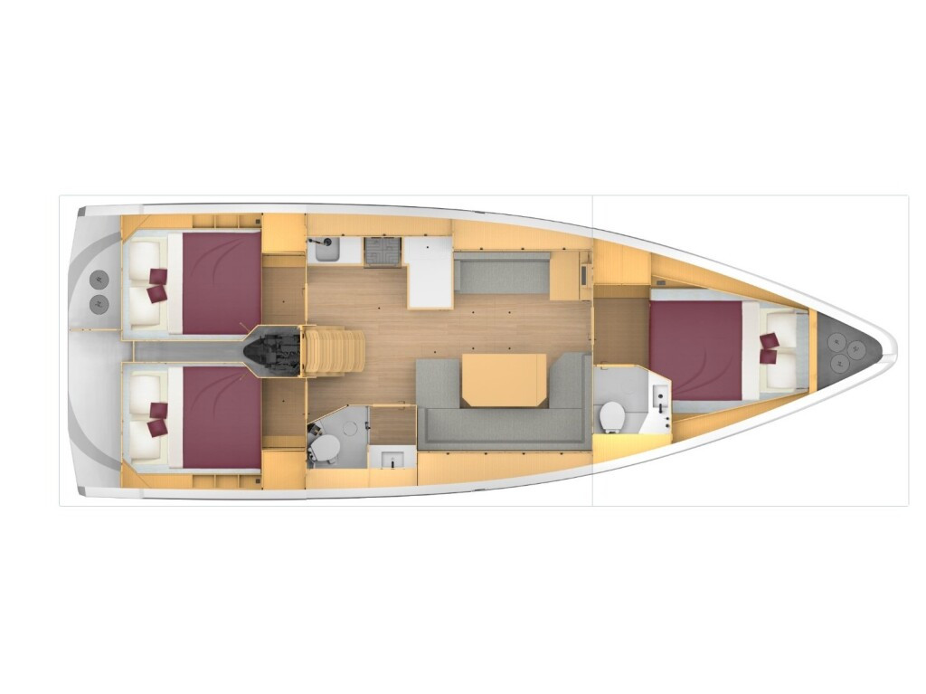 Yacht BAVARIA - C42 "Athos"