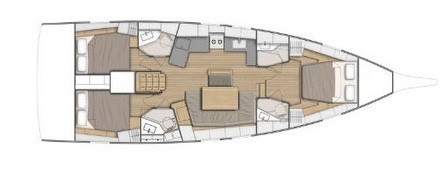 Yacht BENETEAU - Oceanis 46.1 "Giugioma"