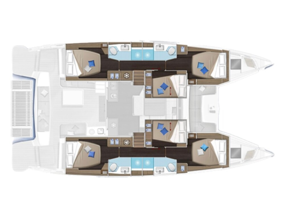 Yacht LAGOON - 51 "Eclipse 51"