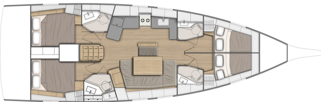 Yacht BENETEAU - Oceanis 46.1 "Saturn"