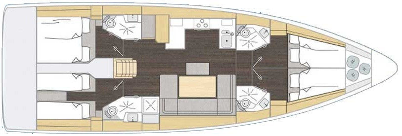 Yacht BAVARIA - C46 "Nonica"
