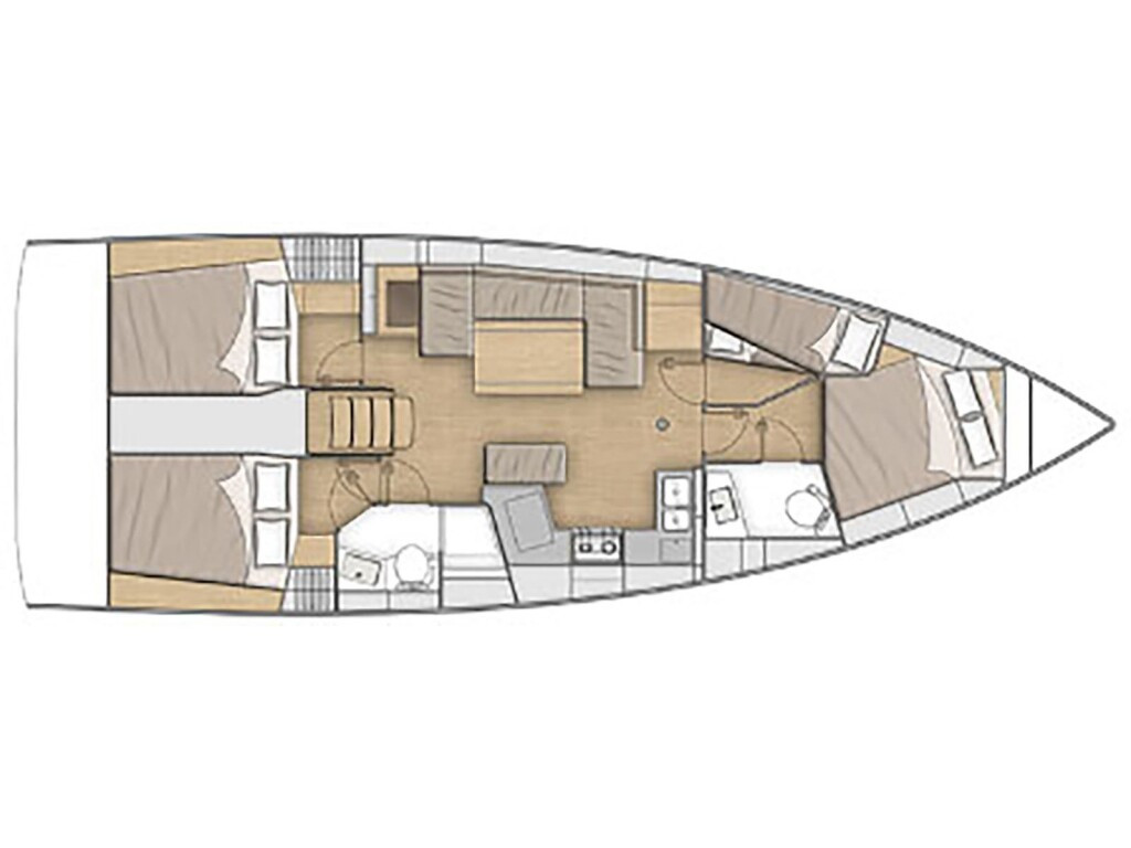 Yacht BENETEAU - Oceanis 40.1 "Jean Bart III"