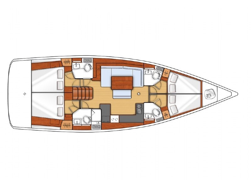 Yacht BENETEAU - Oceanis 48 "Luna Rossa"