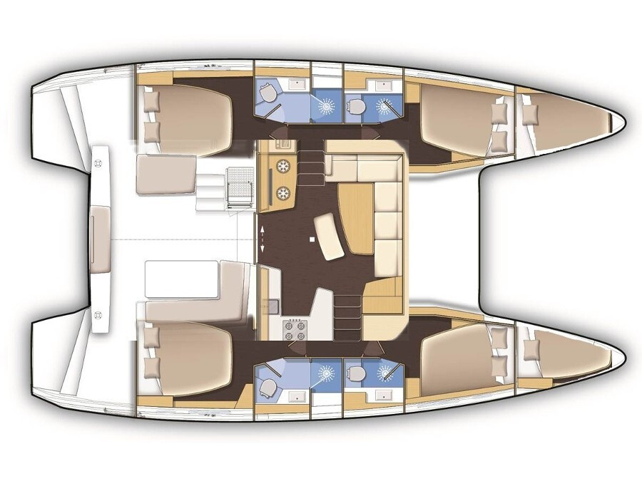 Yacht LAGOON - 42 "Silver VIII"