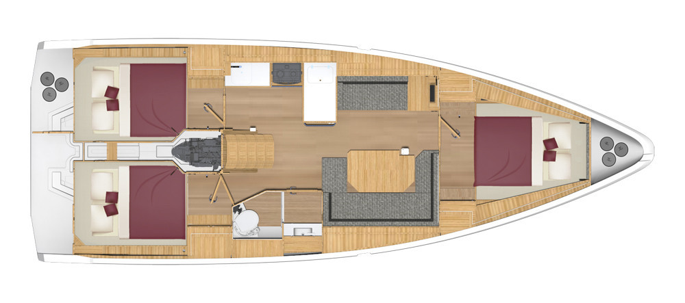 Yacht BAVARIA - C38 "Rising Sun"