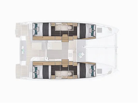 Yacht LAGOON - 38 "Moana"