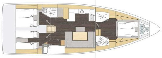 Yacht BAVARIA - C46 "Sofia"