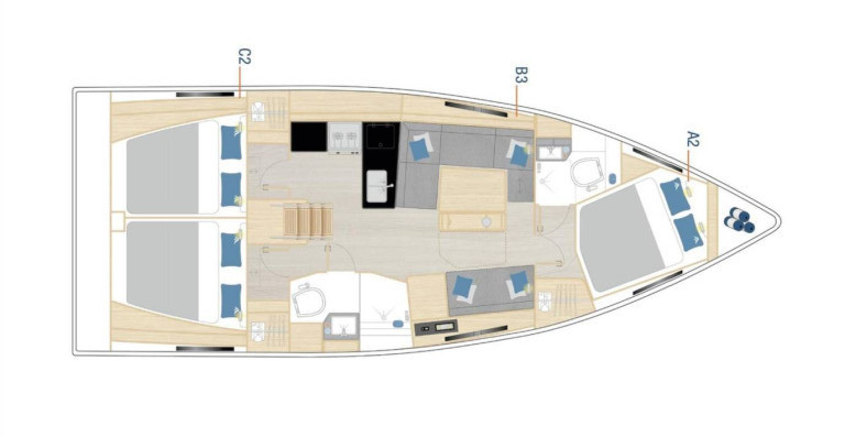 Yacht HANSE - 360 "Amelie"