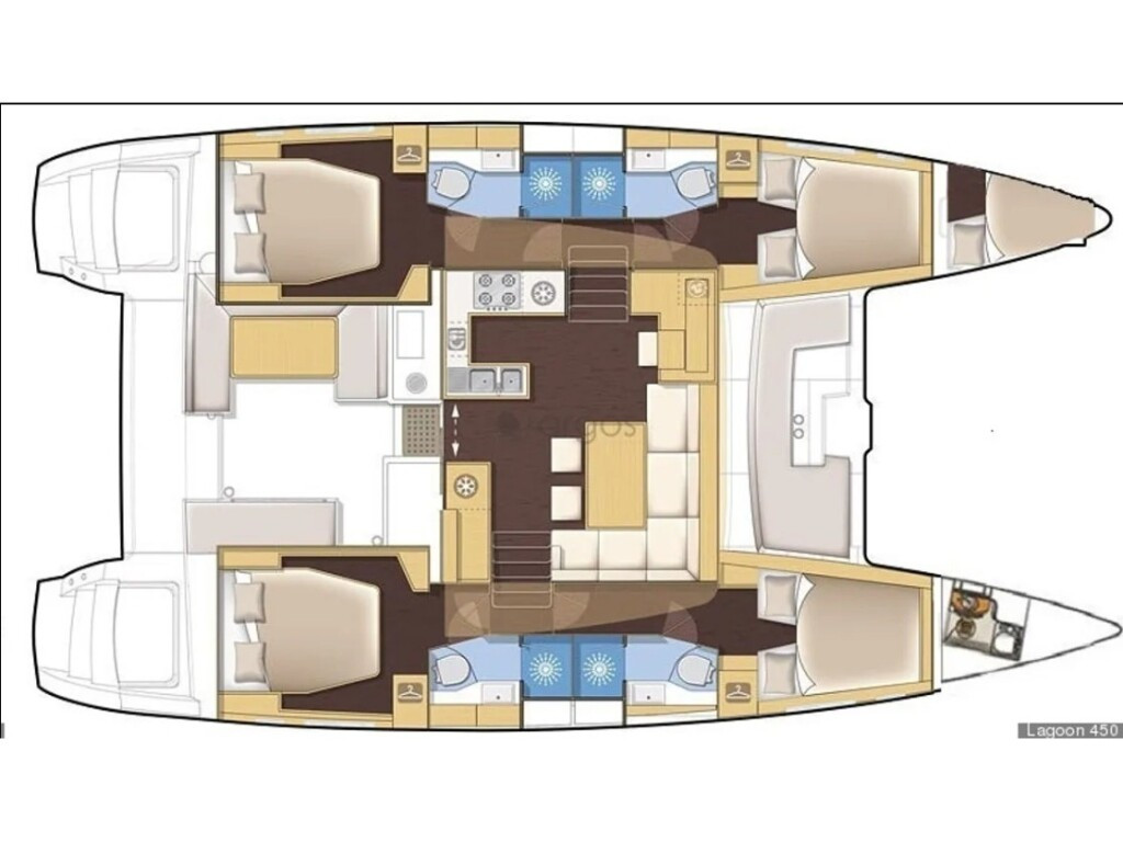 Yacht LAGOON - 450 F "Amare I"