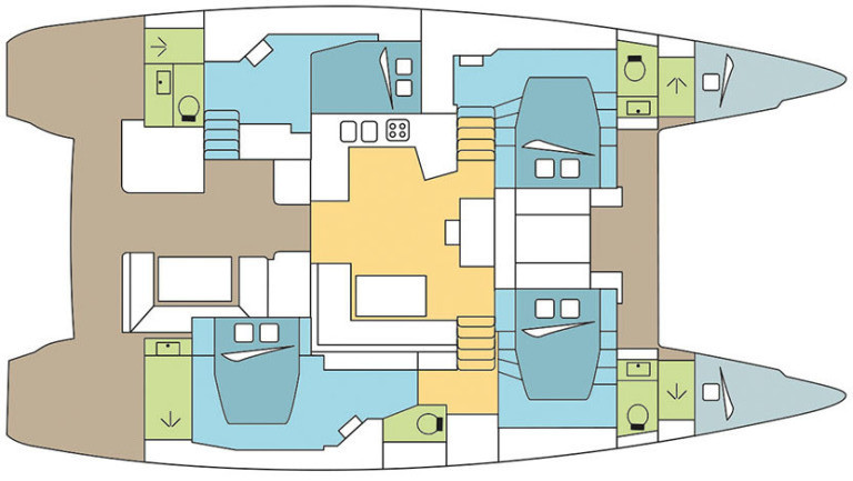 Yacht LAGOON - 52 F "Jessy"