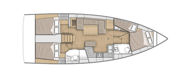 Yacht BENETEAU - Oceanis 40.1 "Dream Weaver"