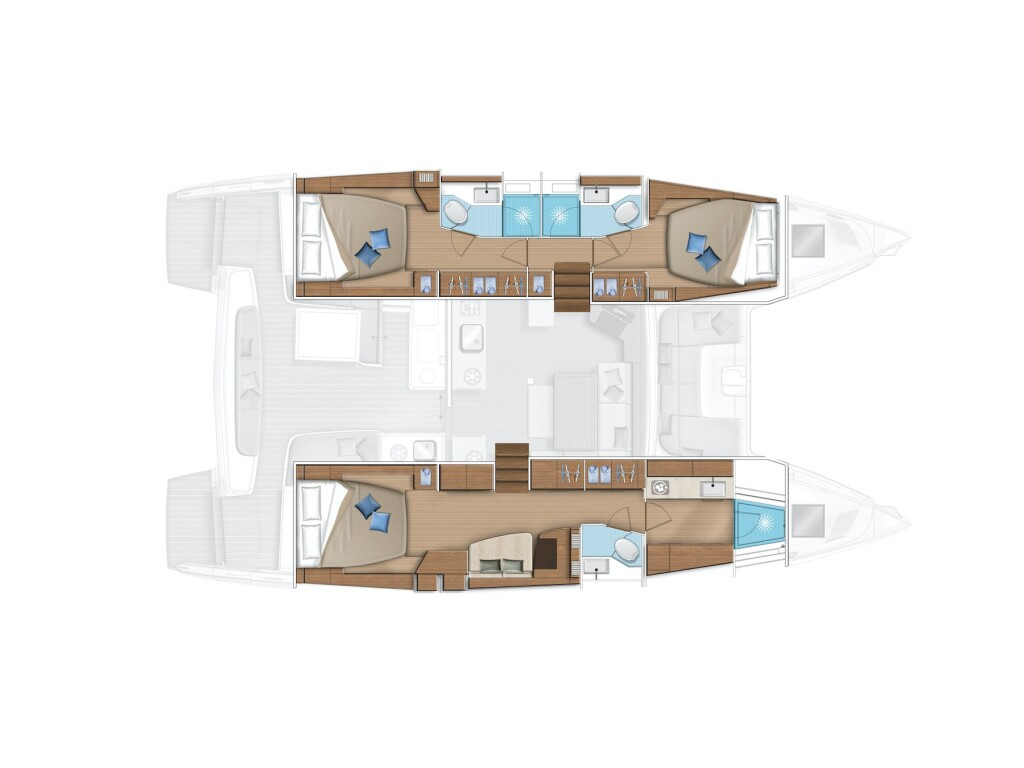 Yacht LAGOON - 46 "BYC Paraty"