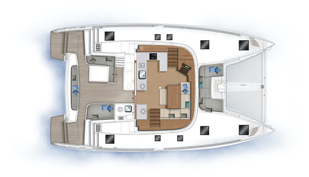Yacht LAGOON - 46 "BYC Paraty"