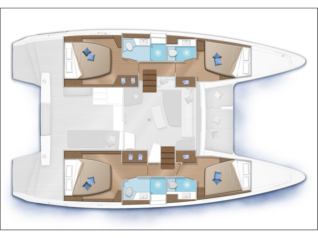 Yacht LAGOON - 42 "BYC Salvador"