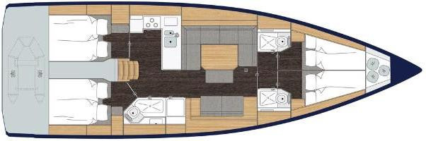 BAVARIA - C45 - 4 cab. Northern Star