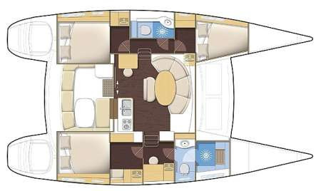Yacht LAGOON - Lagoon 380 "Magikal"