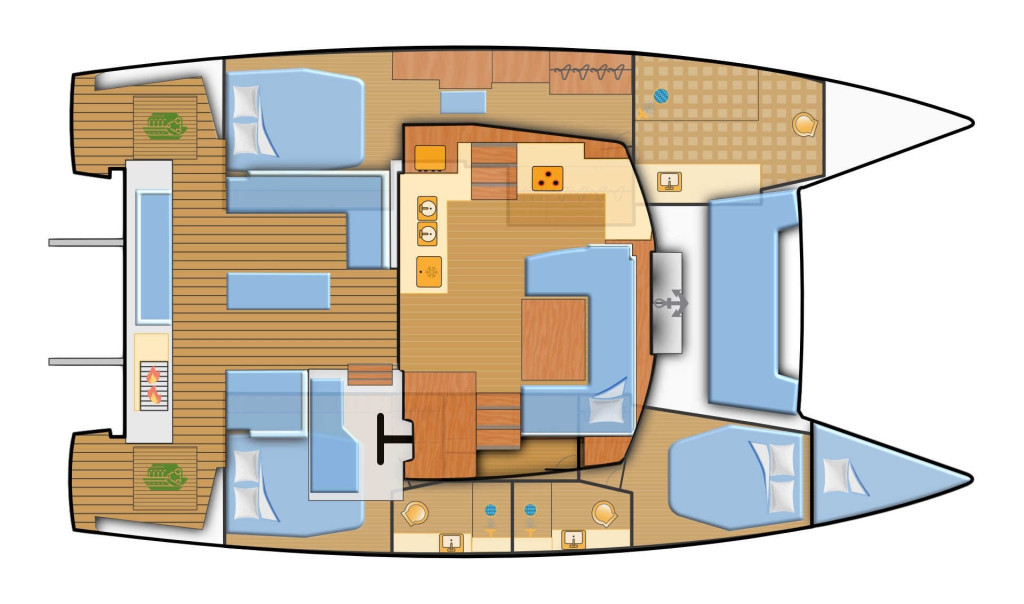 FOUNTAINE PAJOT - Elba 45 Yara