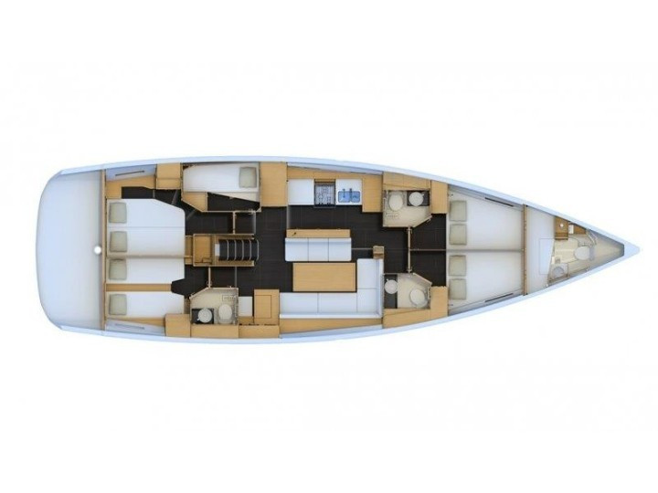 Yacht JEANNEAU - 54 "Mystic Dreams"