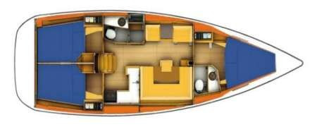 Yacht JEANNEAU - Sun Odyssey 409 Performance "Jean Mirage"