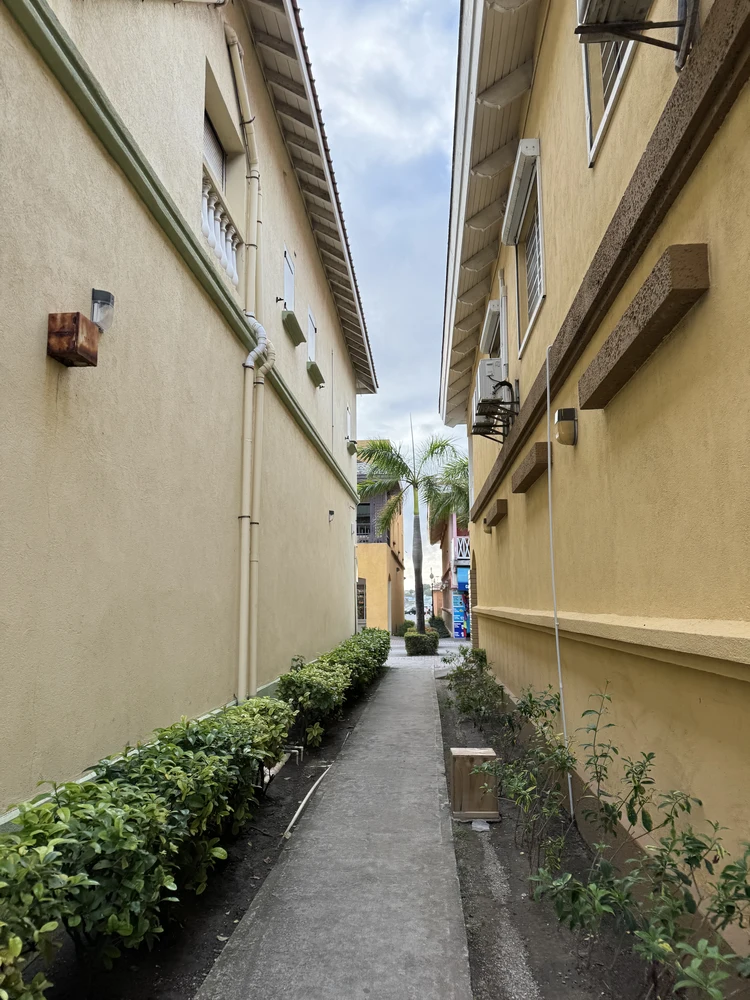 Basseterre auf Saint Kitts.