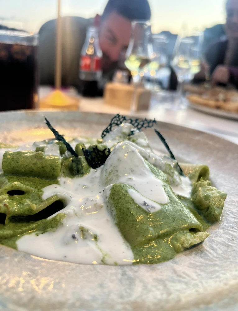 Pasta besonderer Art in Milna auf Brac bei Dario's