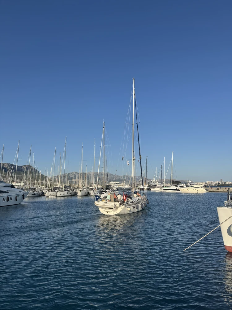 Die Segelyacht POMALO von unserem Segelfreund Christian Winkler. www.moresail.at