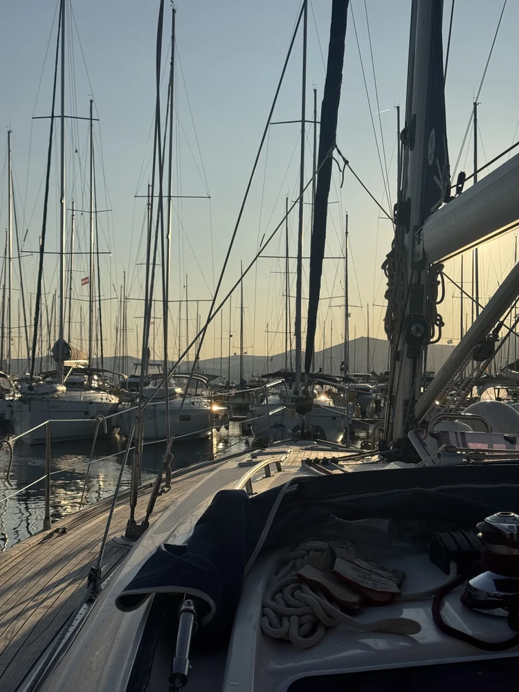 Goldene Stunde in der Kastela.