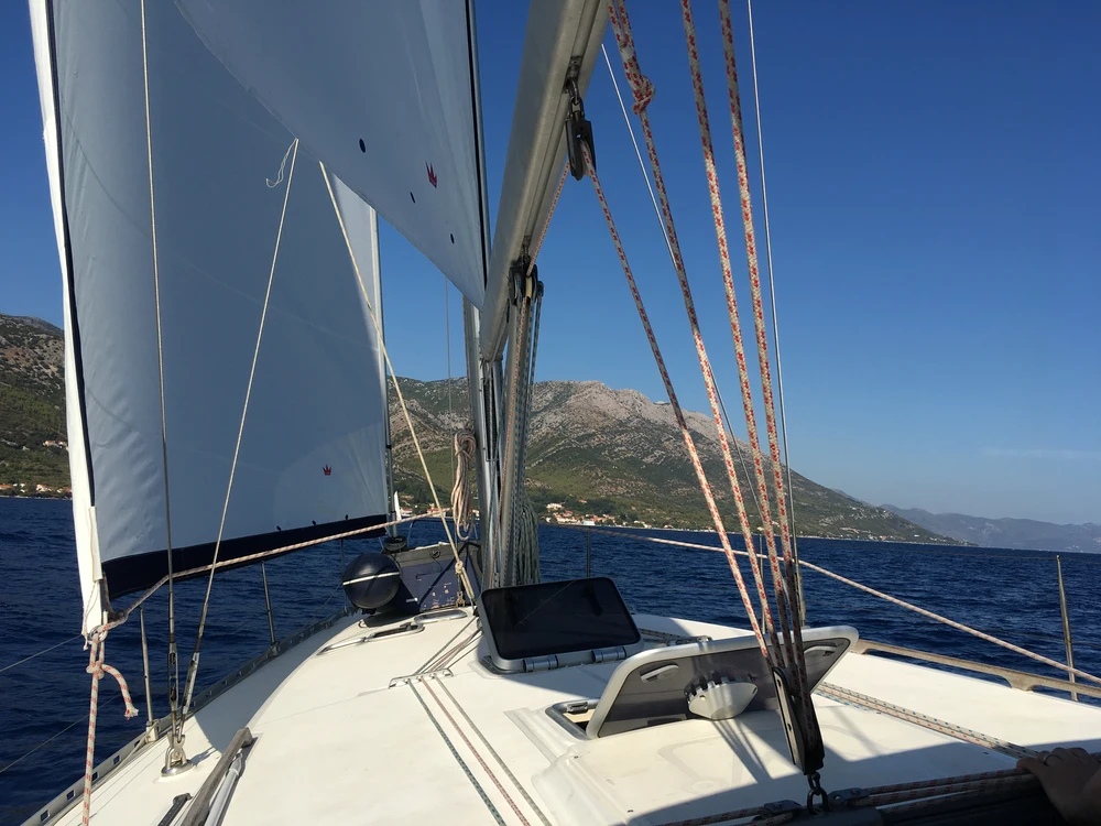 Friedliche Route, wenig Verkehr.