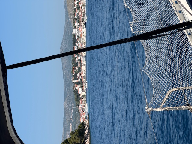 Anfahrt zur Marina Frapa - Rogoznica